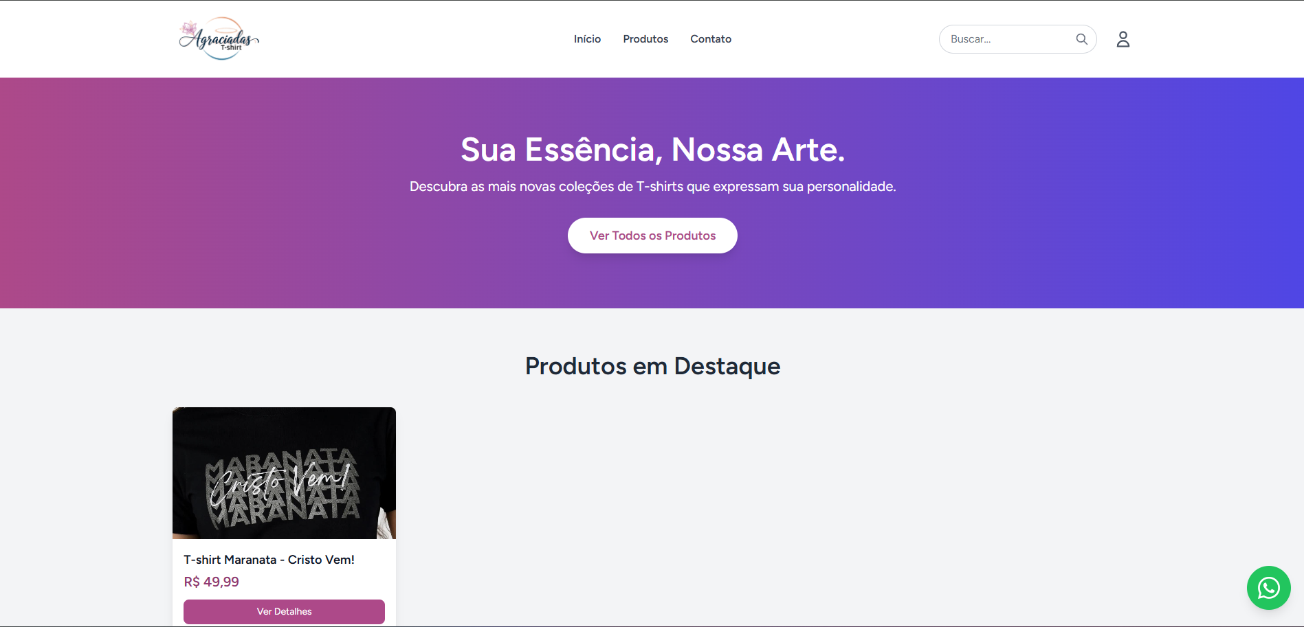 Projeto Portfólio Pessoal